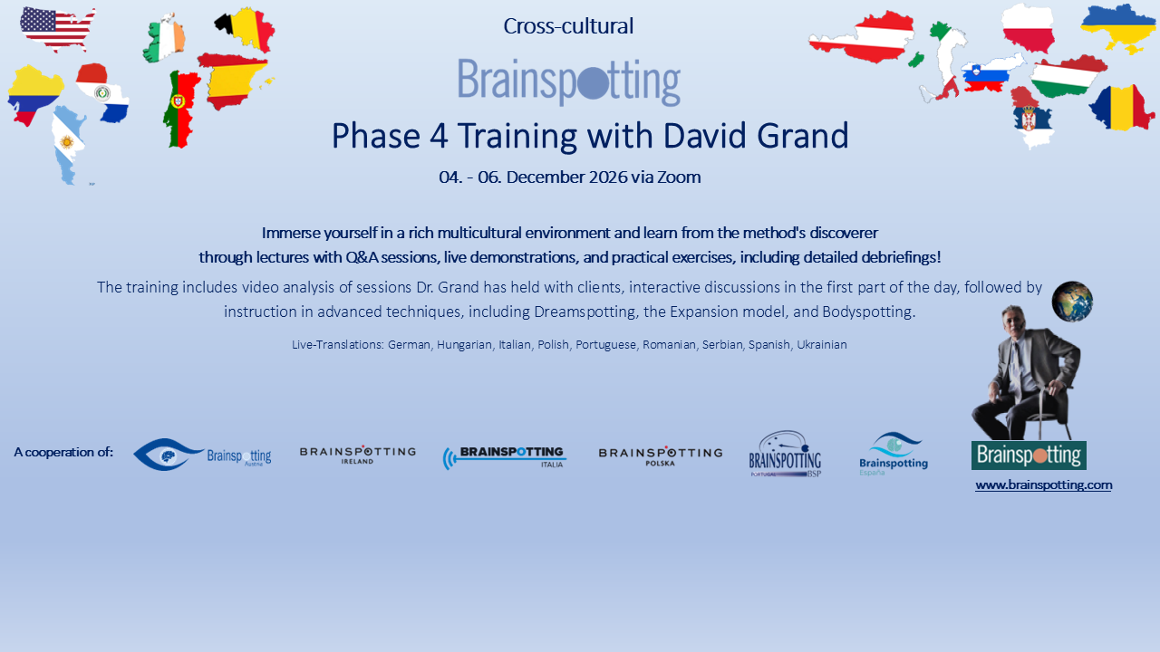 Brainspotting Phase 4 Training (12/2026) Flyer